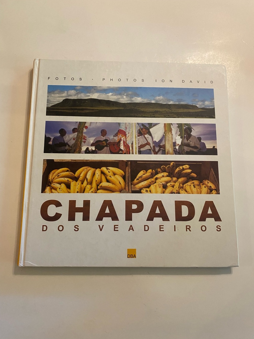 Chapada dos Veadeiros Brazil Photography Book Ion David 2000 Bilingual Hardcover